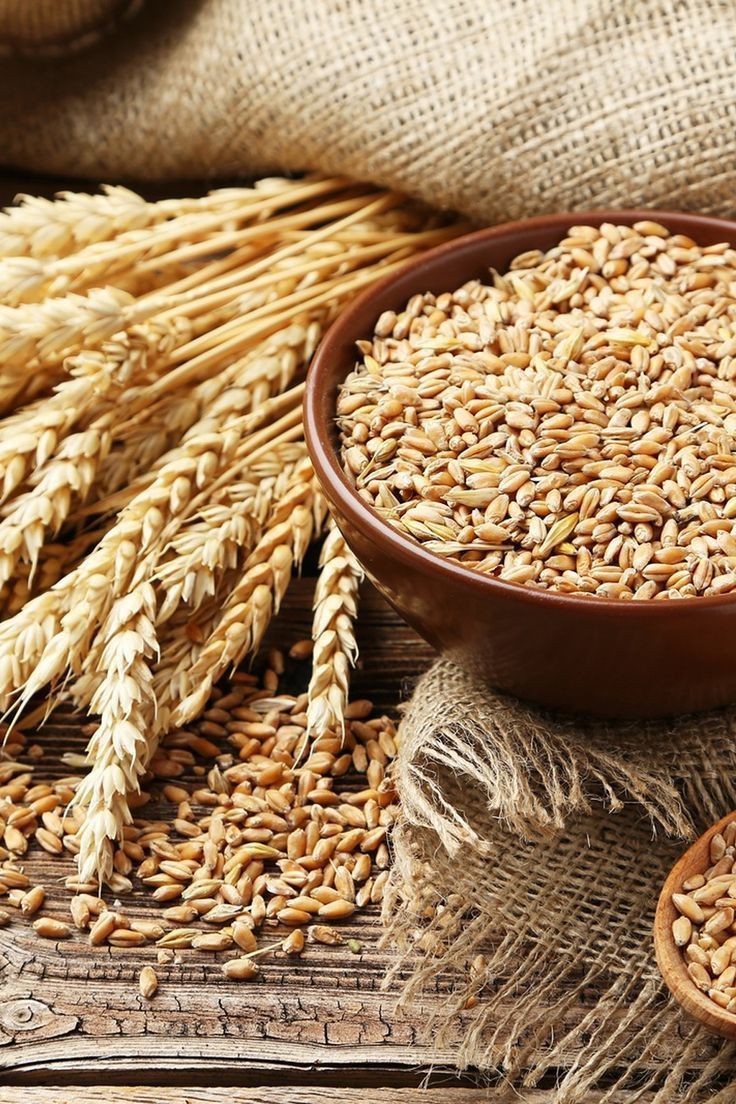 Rice, wheat and grains